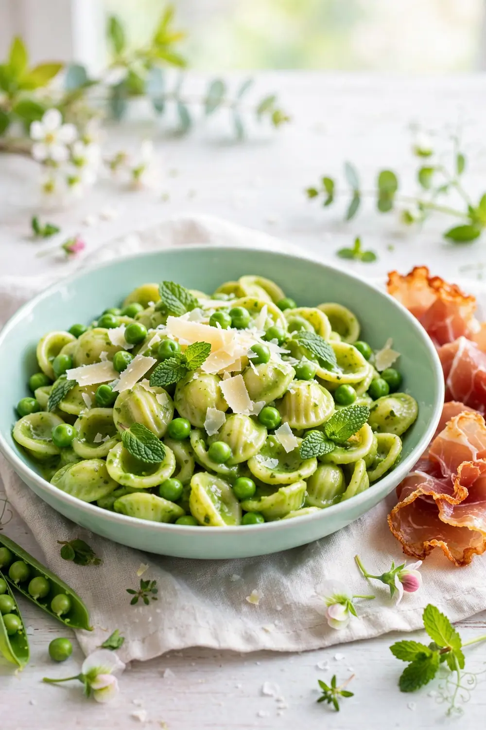 Fresh Mint Pea Pasta