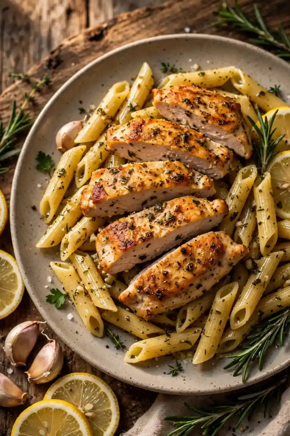 Herb Marinated Chicken Pasta