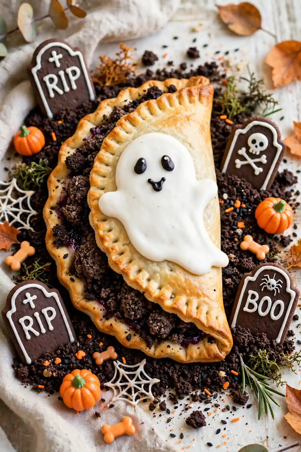 Halloween ghost taco hand pies 11