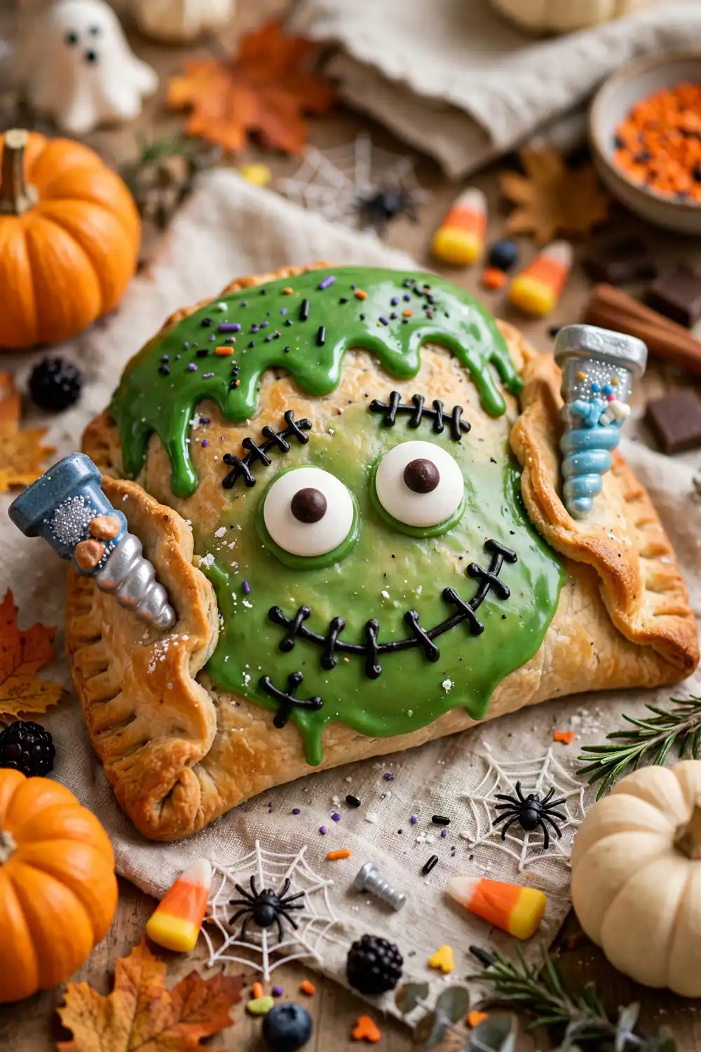 Halloween ghost taco hand pies 12