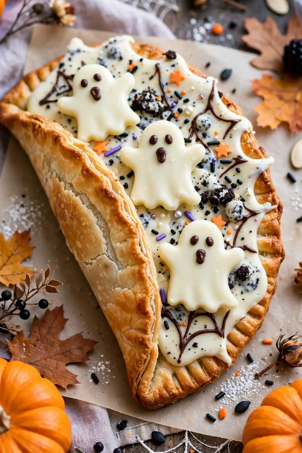 Halloween ghost taco hand pies 16