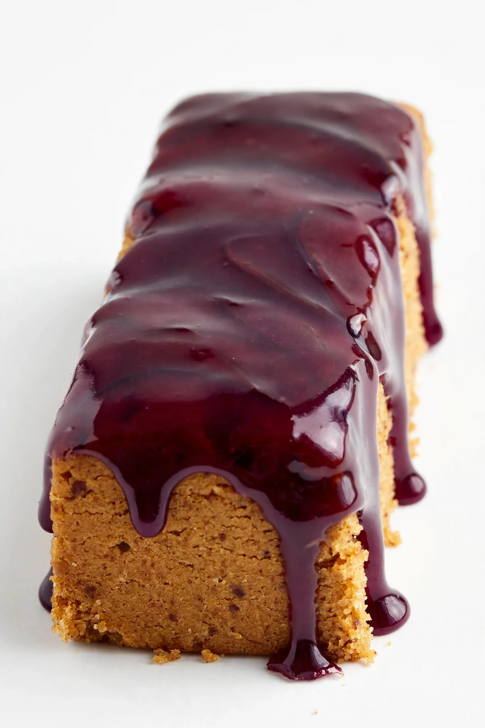 Gingerbread plum bars