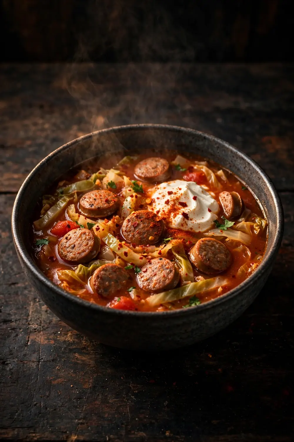 Cozy cabbage roll soup 04