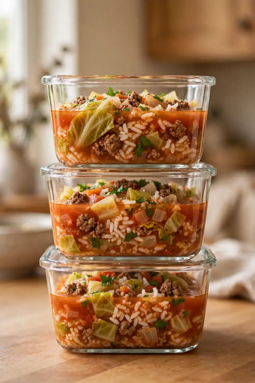 Cozy cabbage roll soup 10