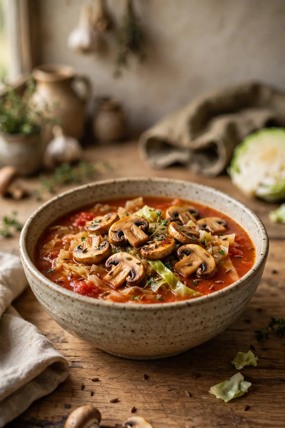 Cozy cabbage roll soup 18