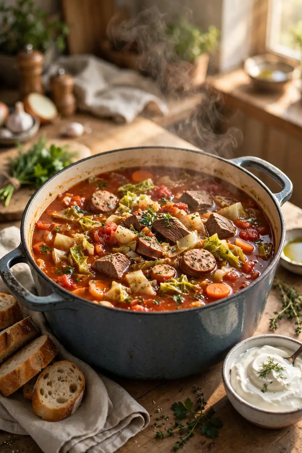 Cozy cabbage roll soup 22