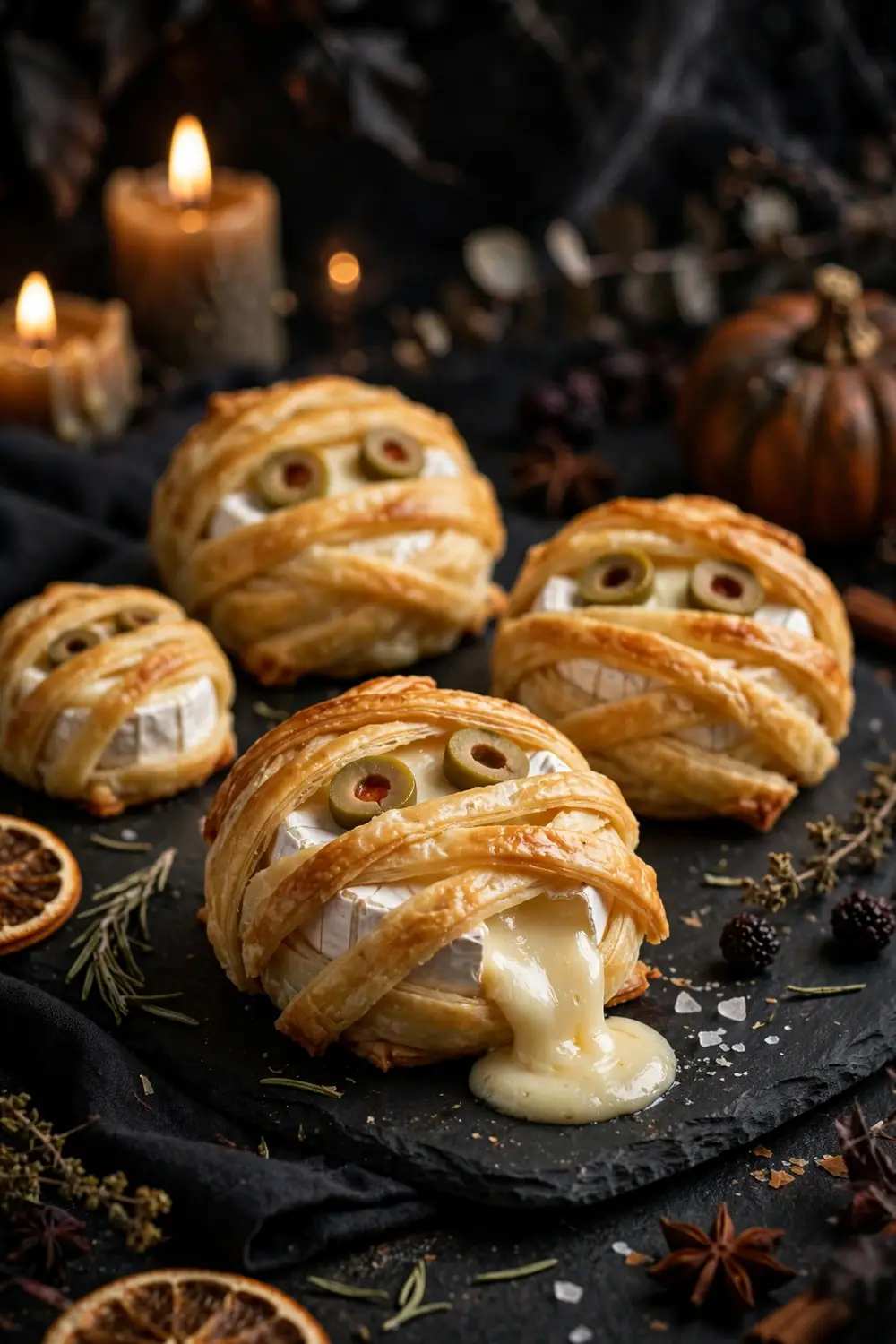 Mummy Brie Bites