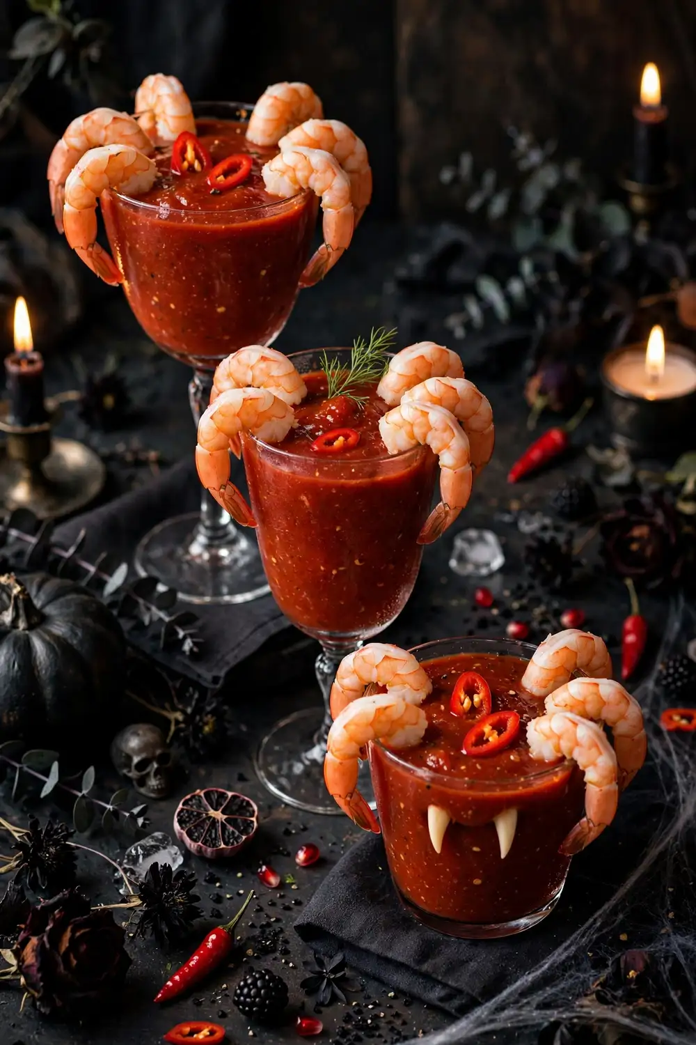 Vampire Shrimp Cocktail
