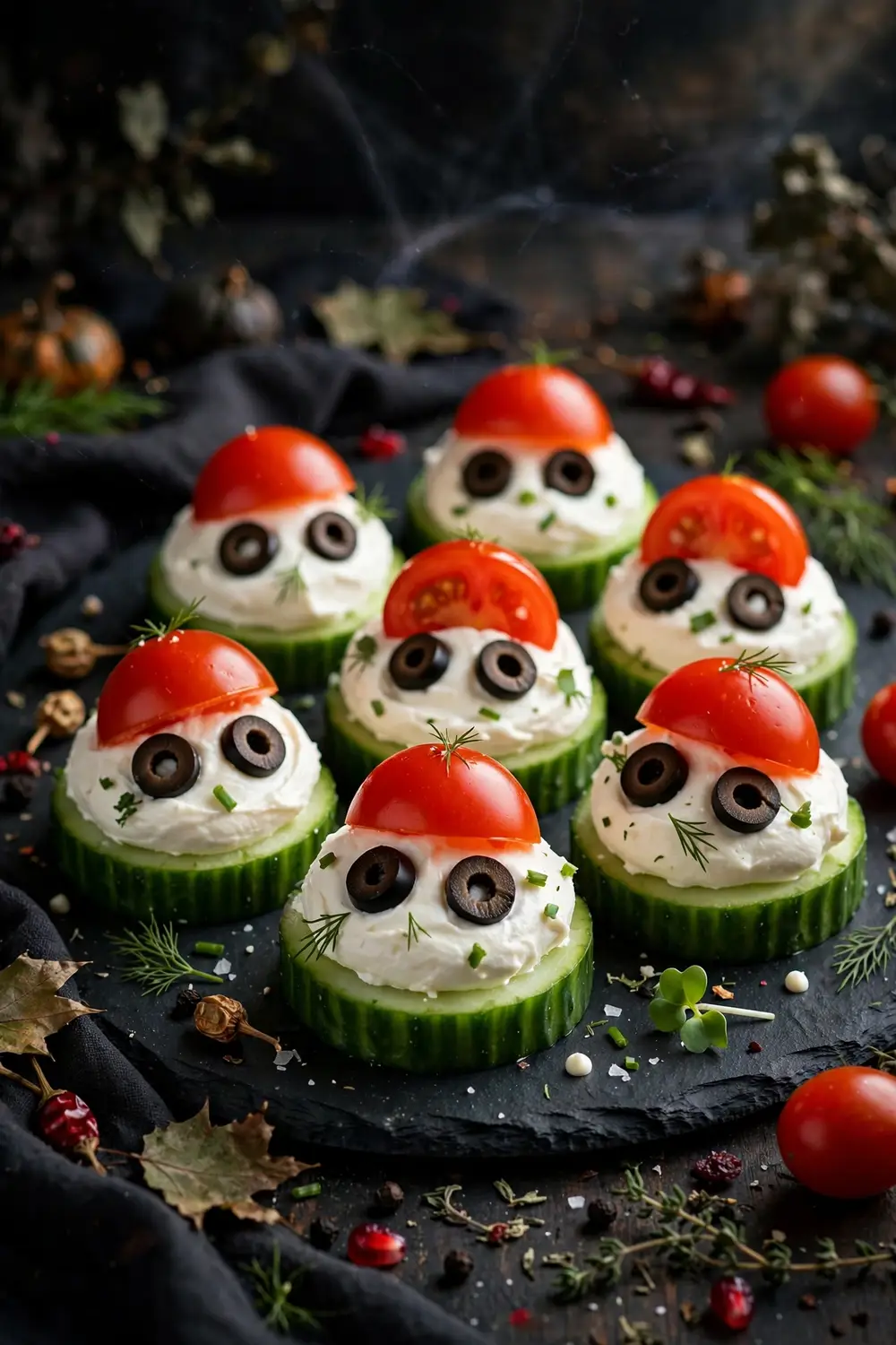Creepy Cucumber Bites