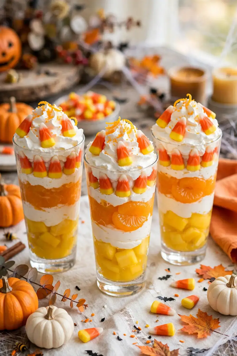Candy Corn Parfaits