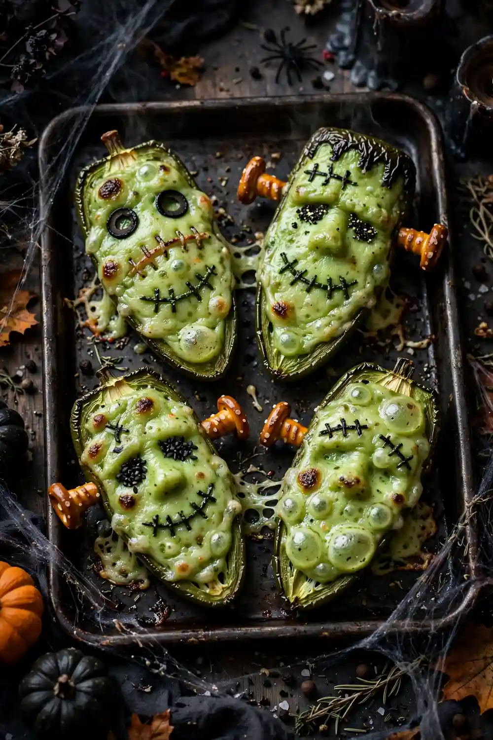 Frankenstein Jalapeno Poppers