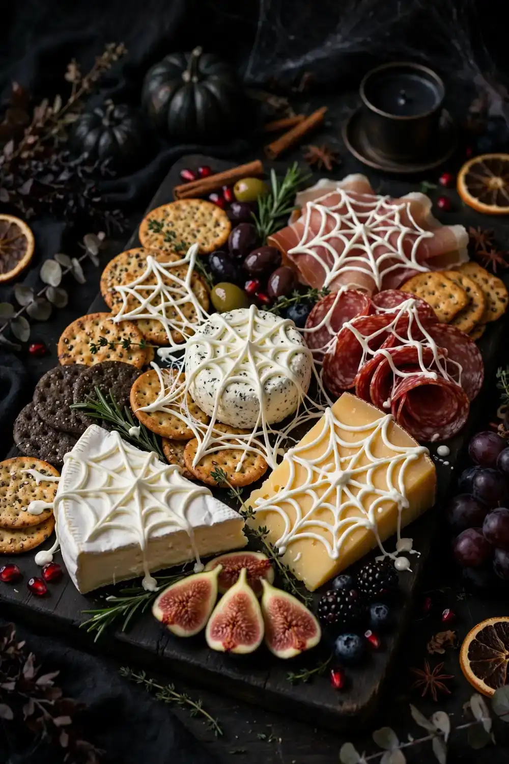 Cobweb Cheese Board