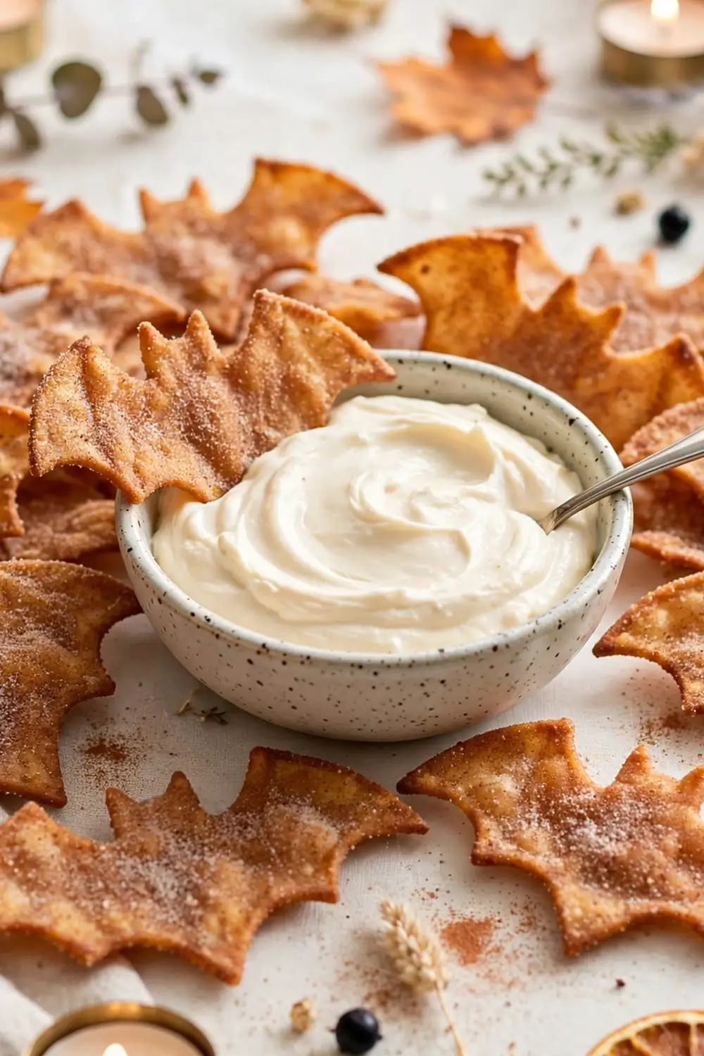 Halloween bat chips 11