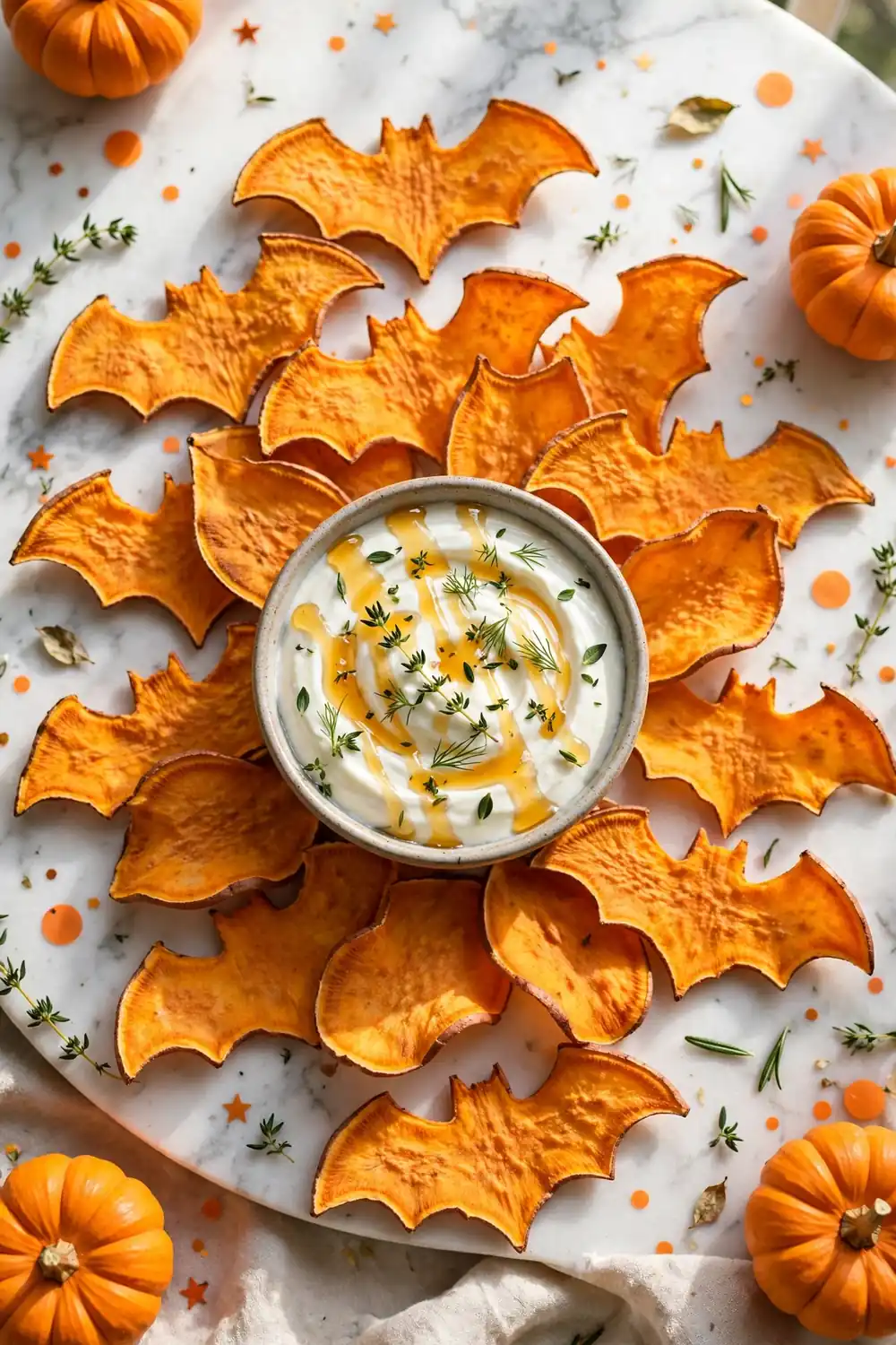 Halloween bat chips 15