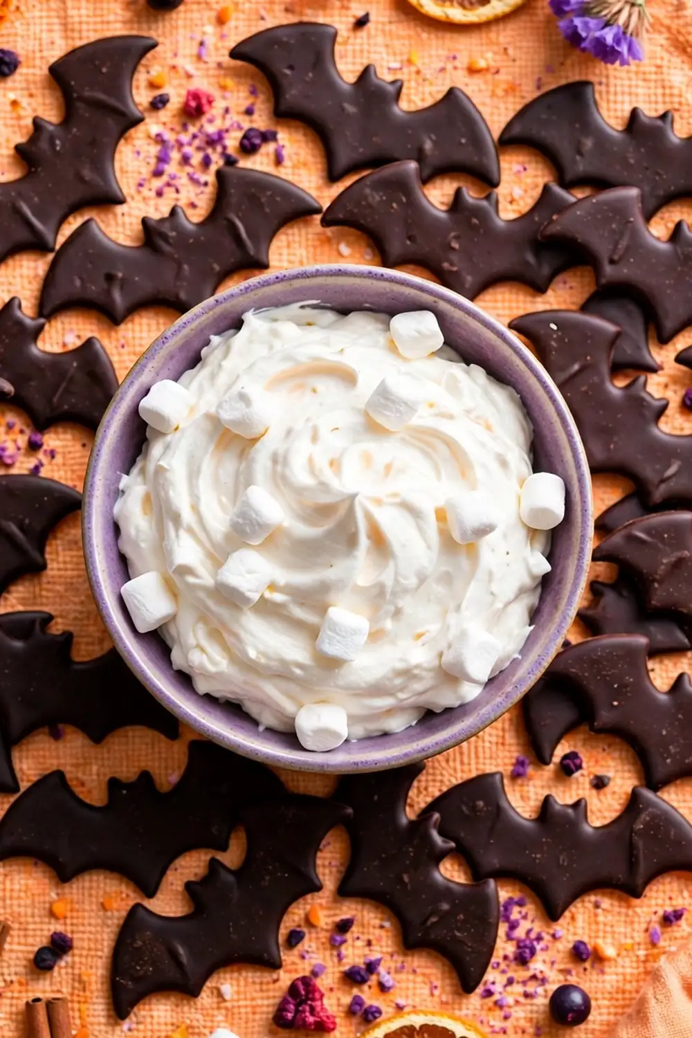 Halloween bat chips 19