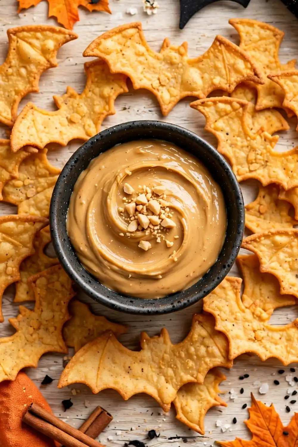 Halloween bat chips 20