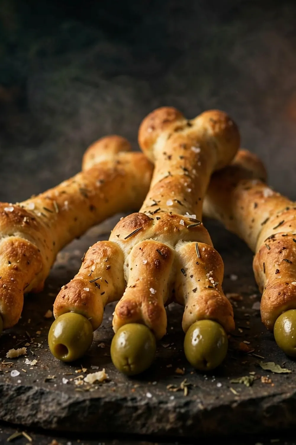 halloween breadstick bones 24