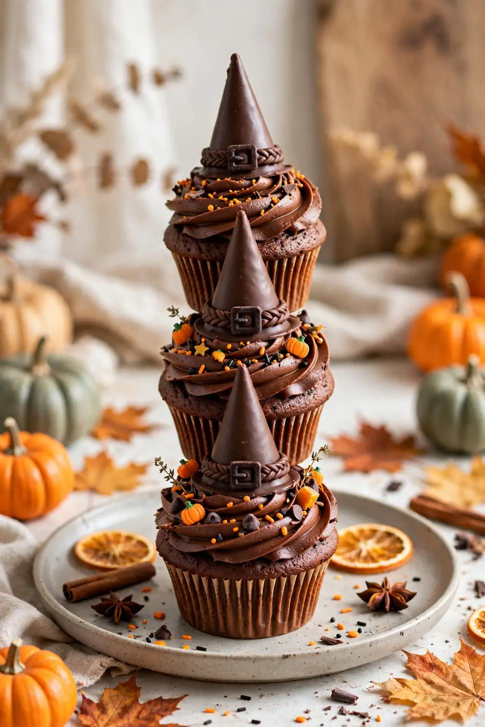 Halloween pumpkin chocolate cake 05