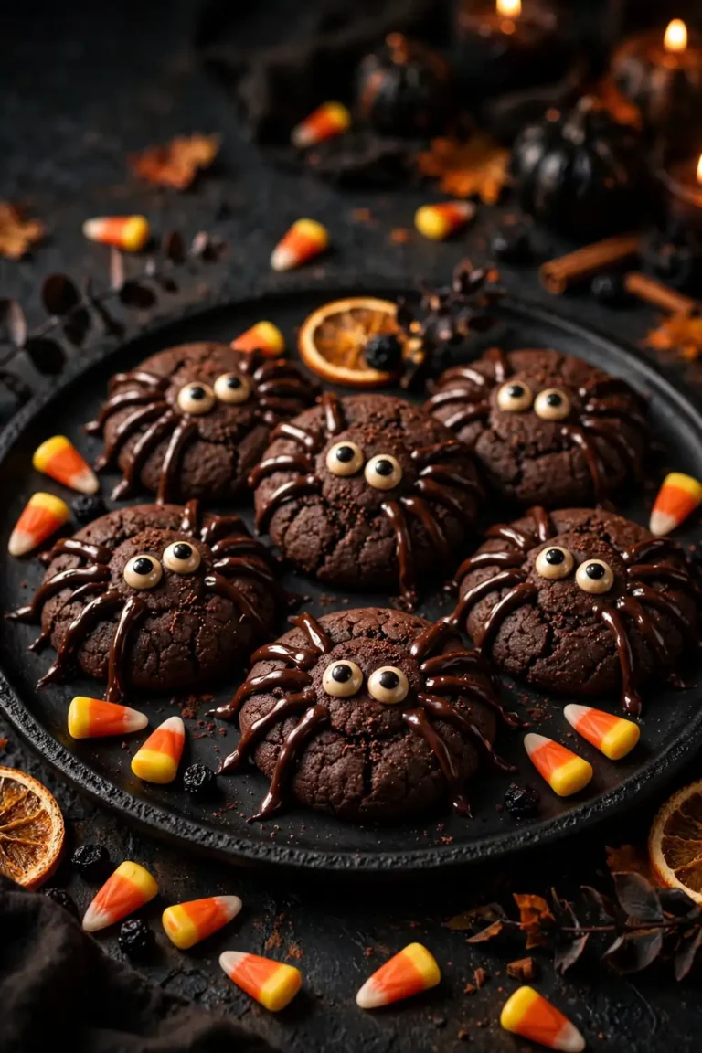 21 Halloween Spider Cookies That Will Wow Your Guests