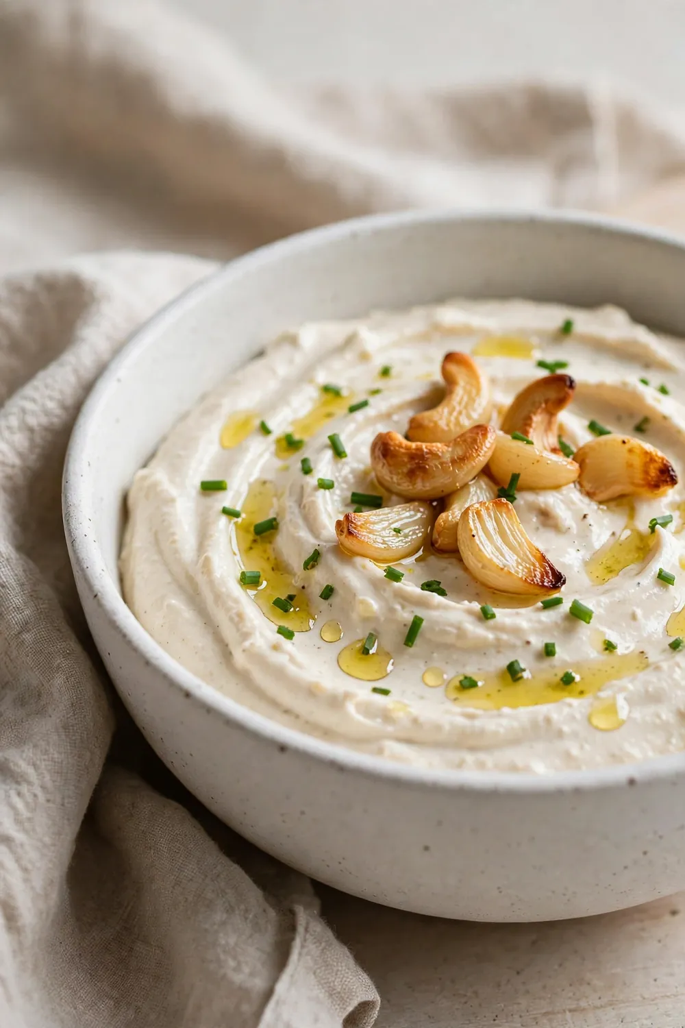 High protein cashew dip