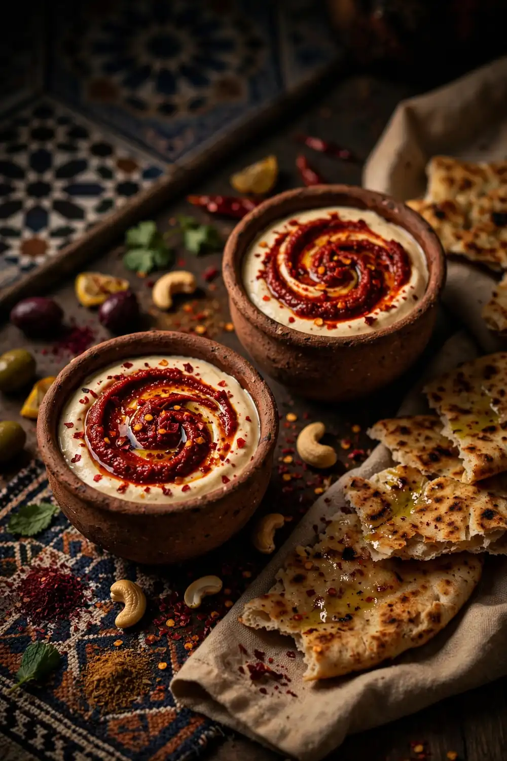High protein cashew dip