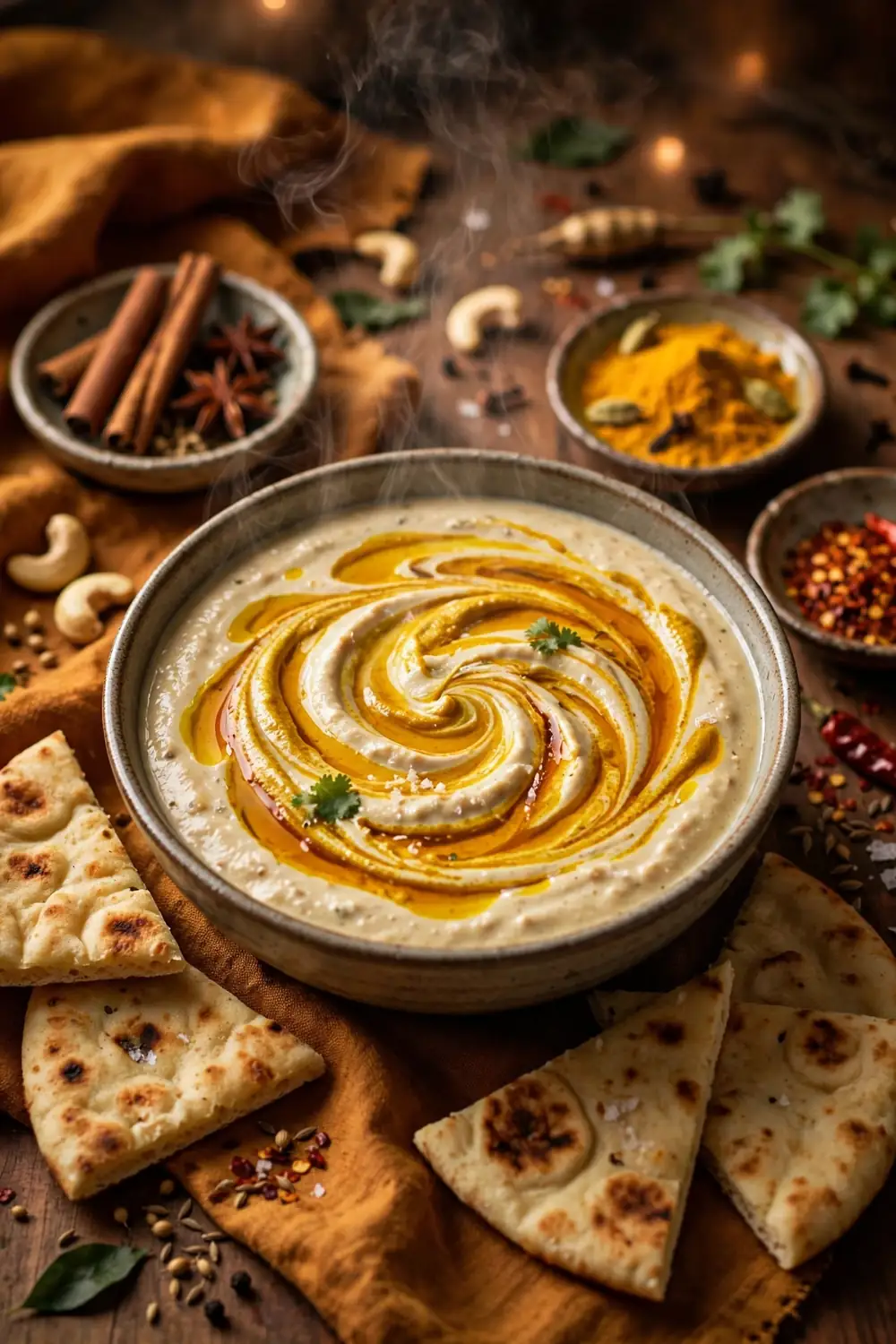 High protein cashew dip