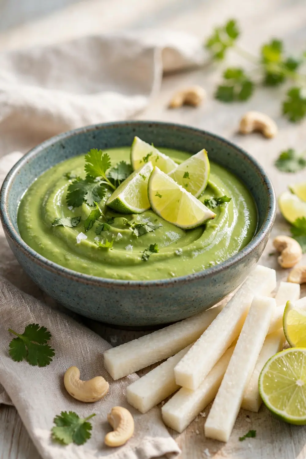 High protein cashew dip