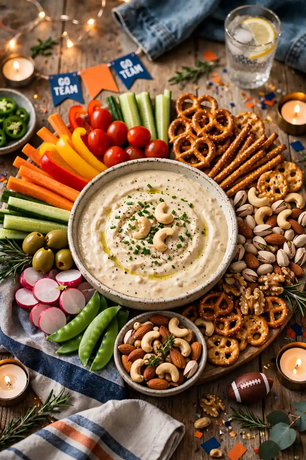 High protein cashew dip