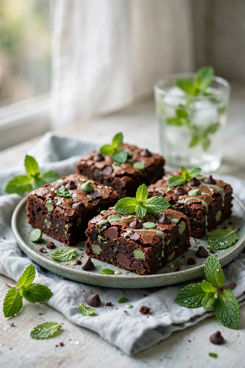 High protein cottage cheese brownies