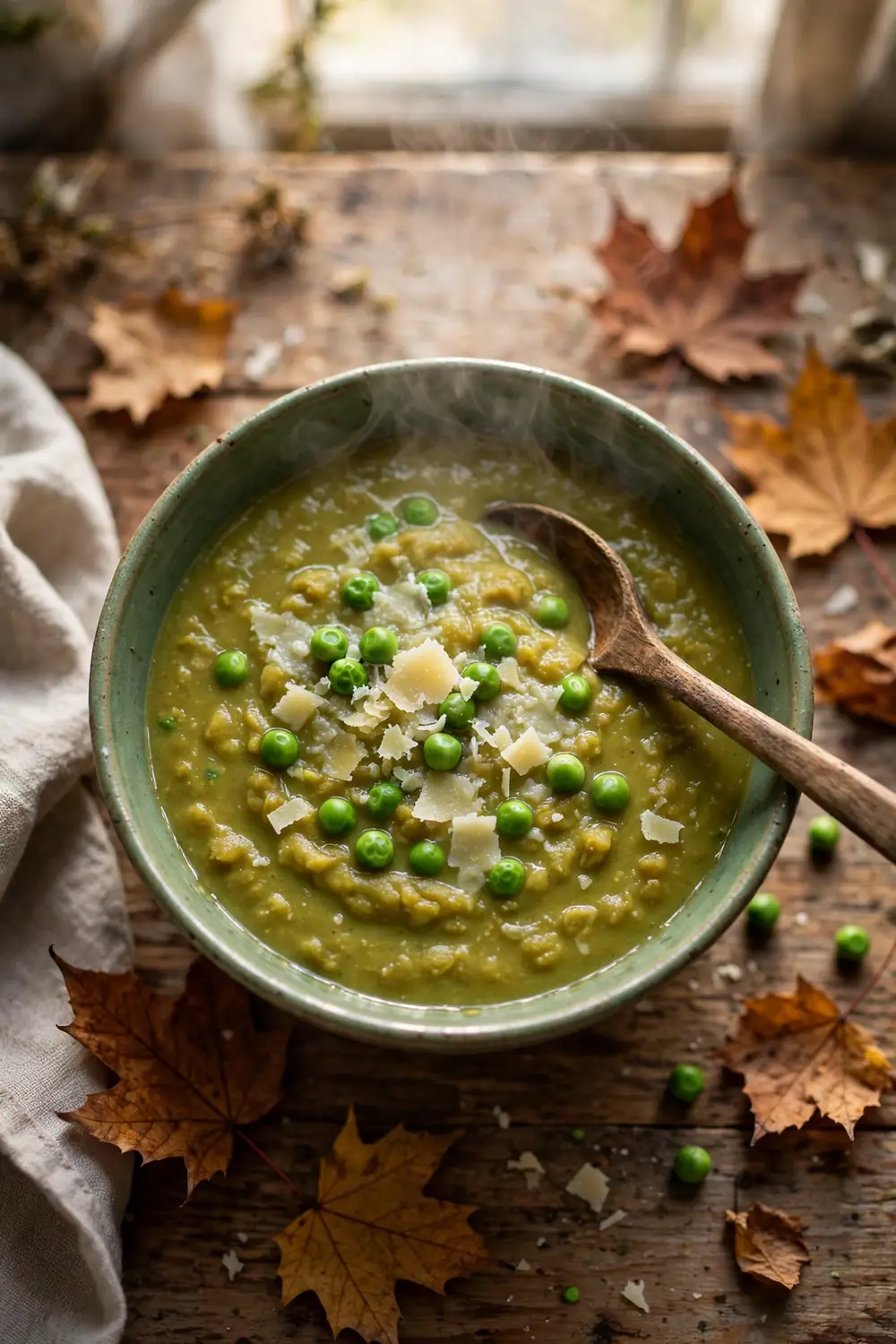 High protein split pea soup