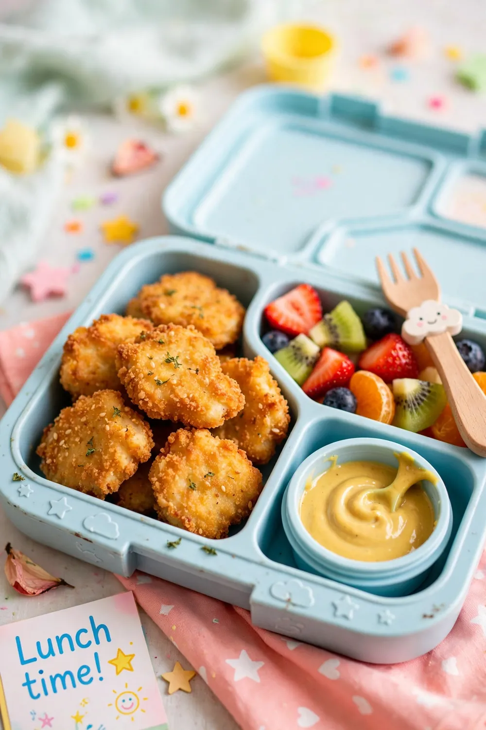 Homemade chicken nuggets