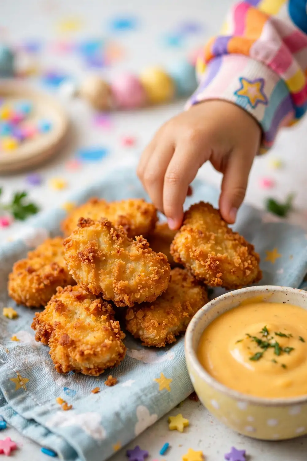 Homemade chicken nuggets