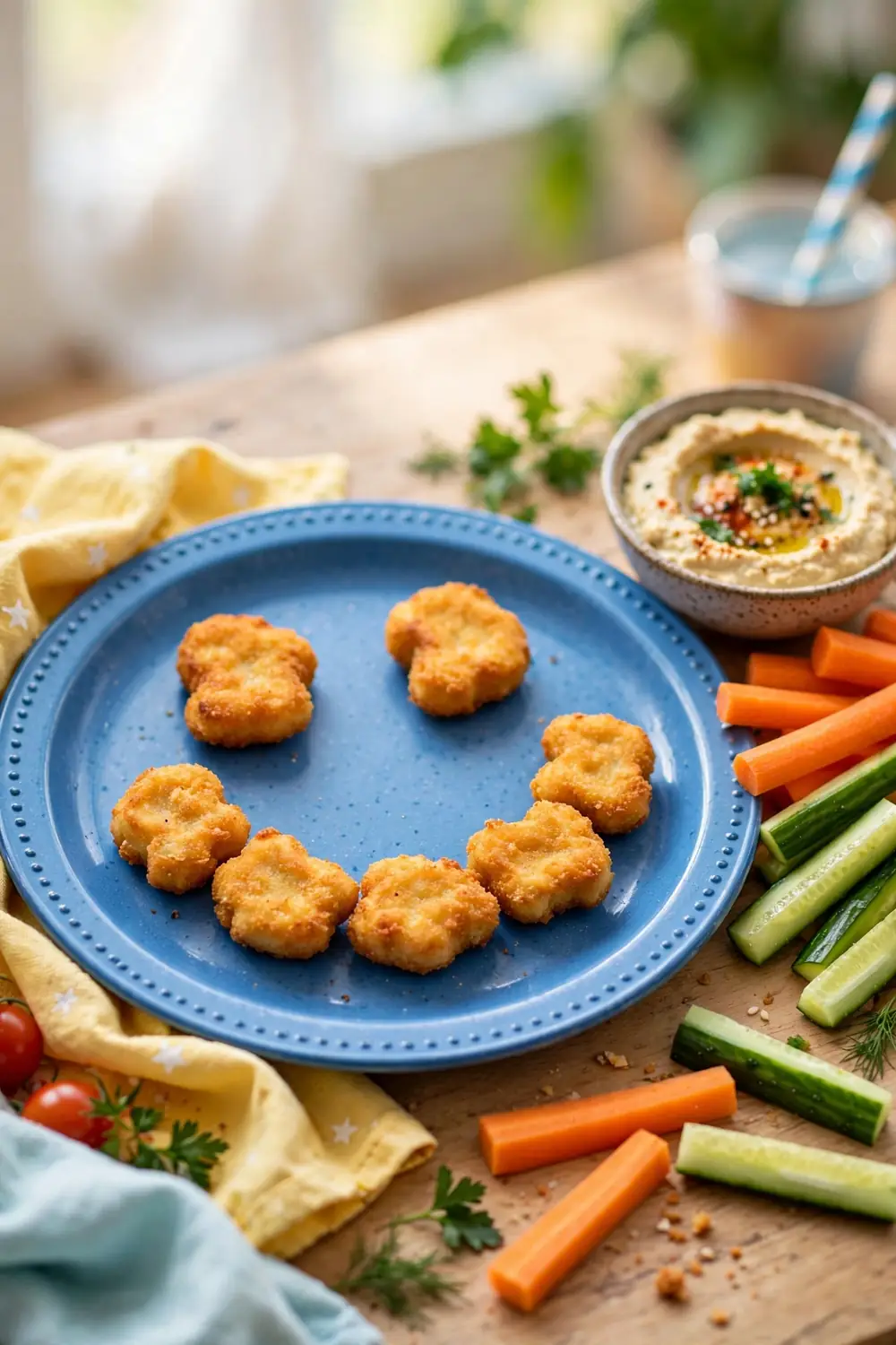 Homemade chicken nuggets