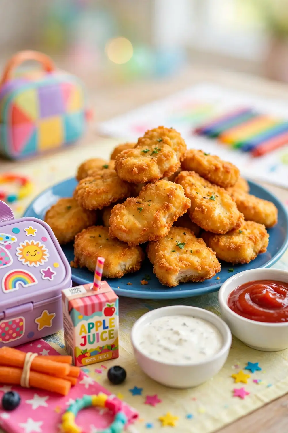 Homemade chicken nuggets