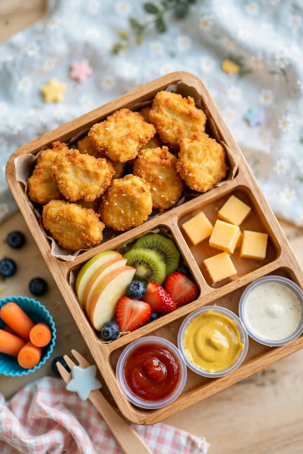 Homemade chicken nuggets