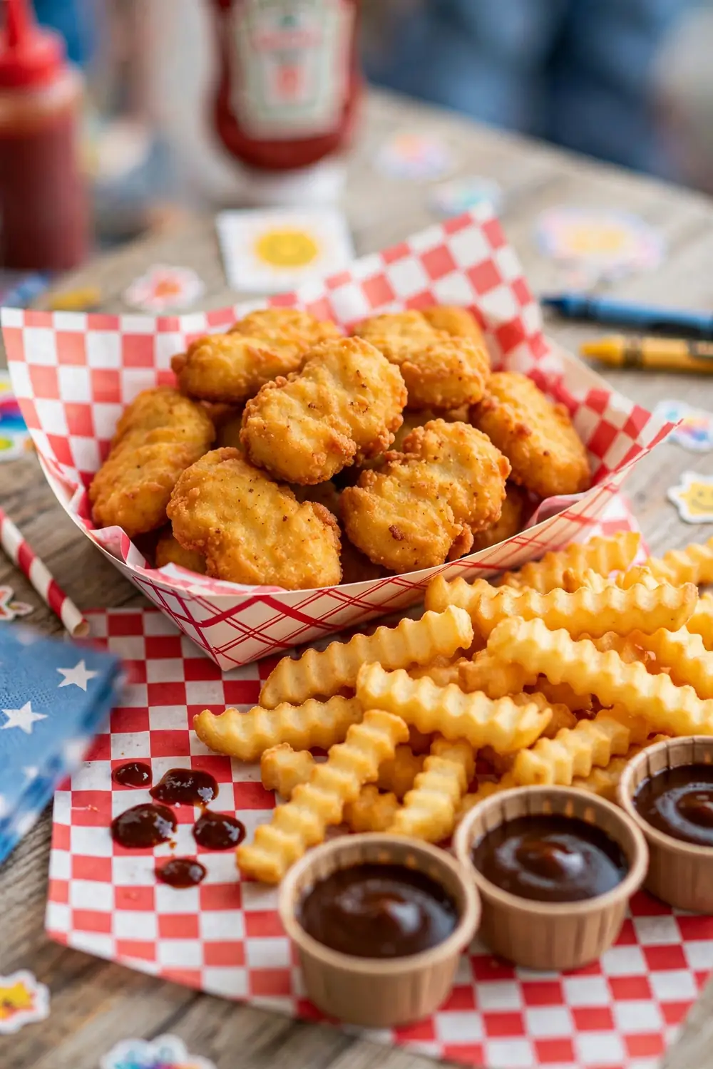 Homemade chicken nuggets