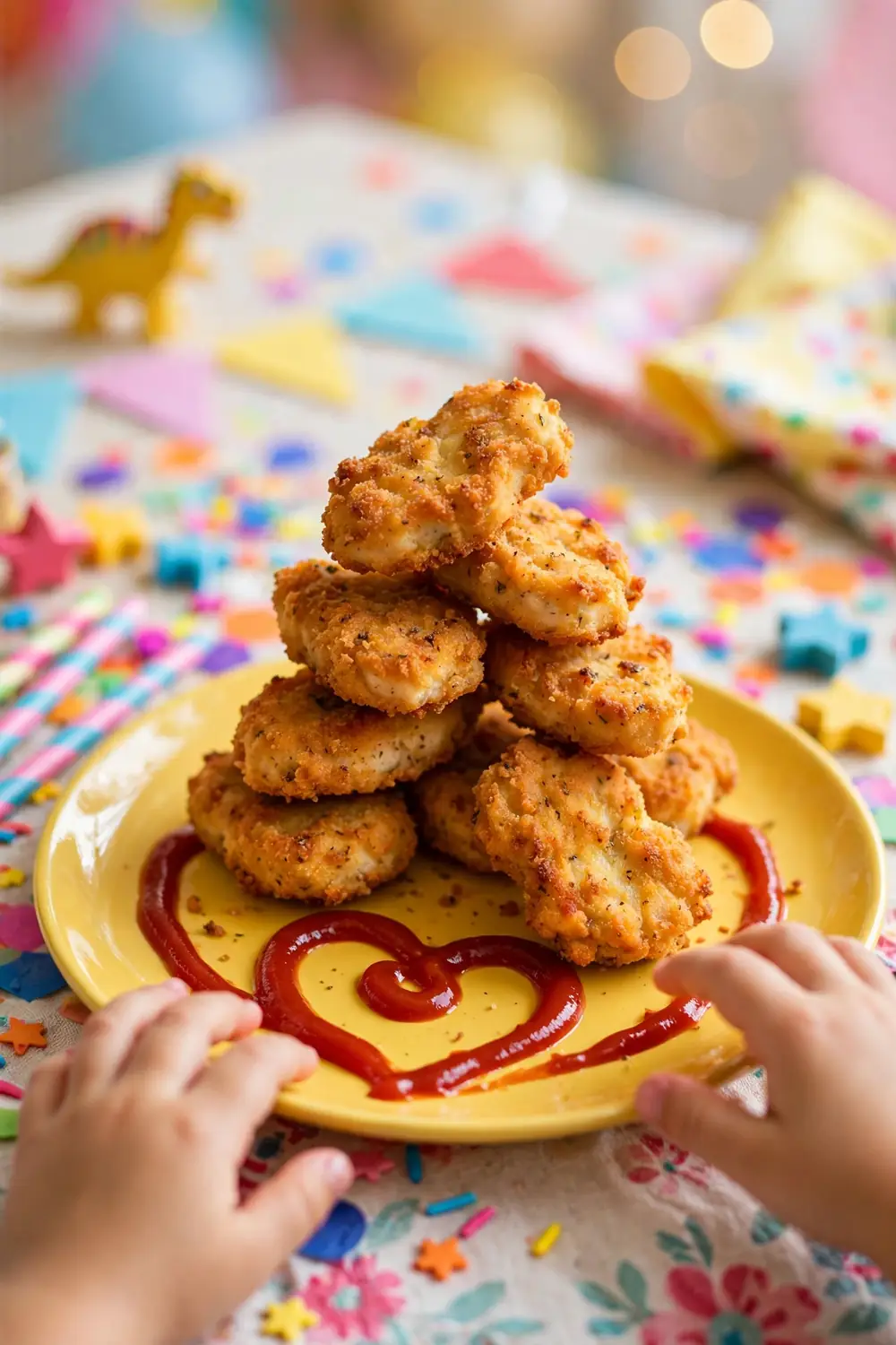 Homemade chicken nuggets