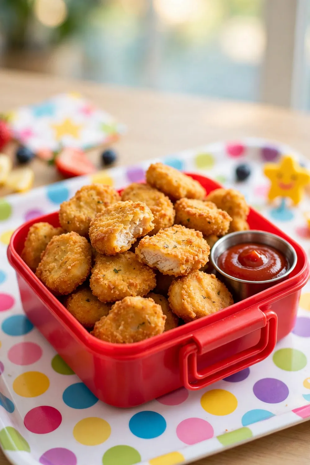 Homemade chicken nuggets