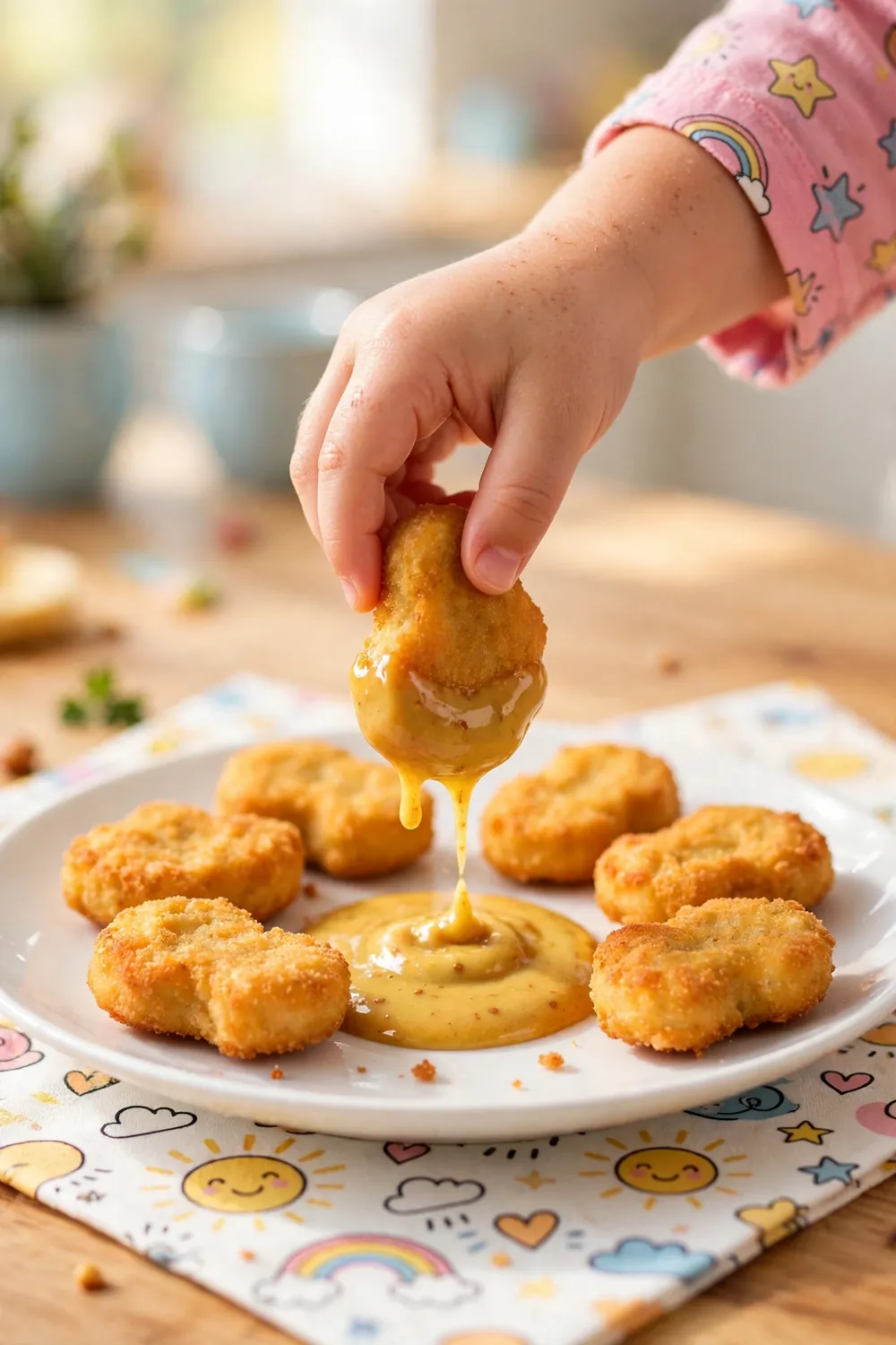 Homemade chicken nuggets