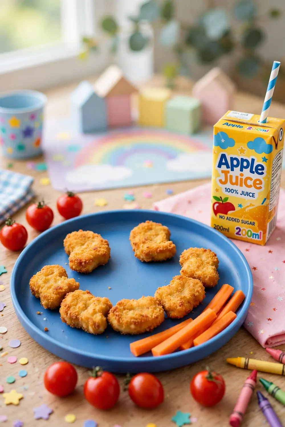Homemade chicken nuggets