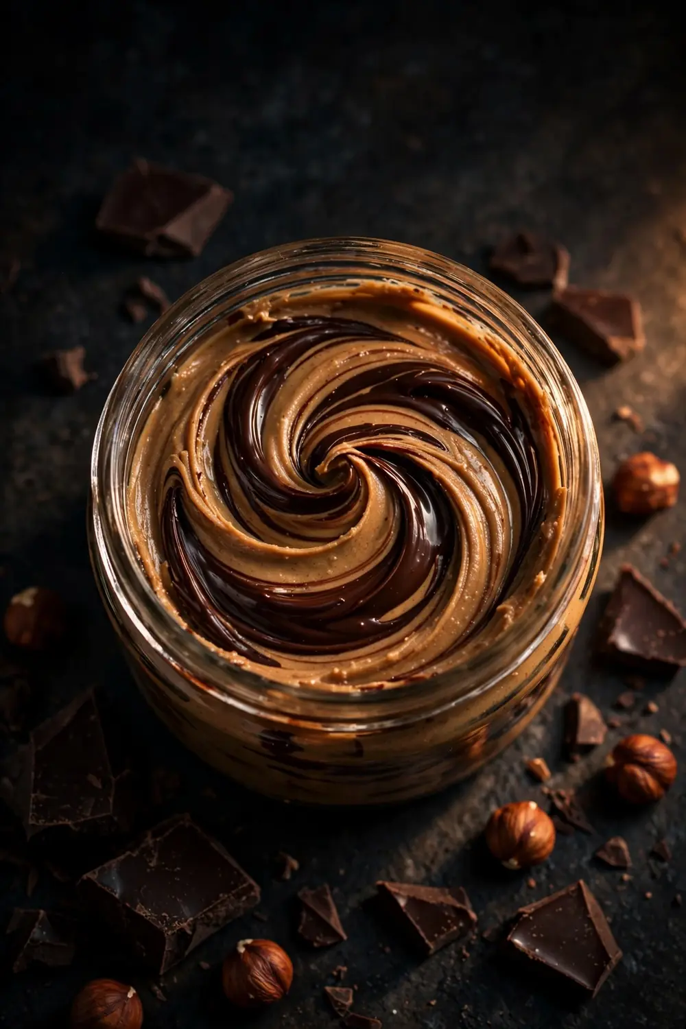Homemade hazelnut butter