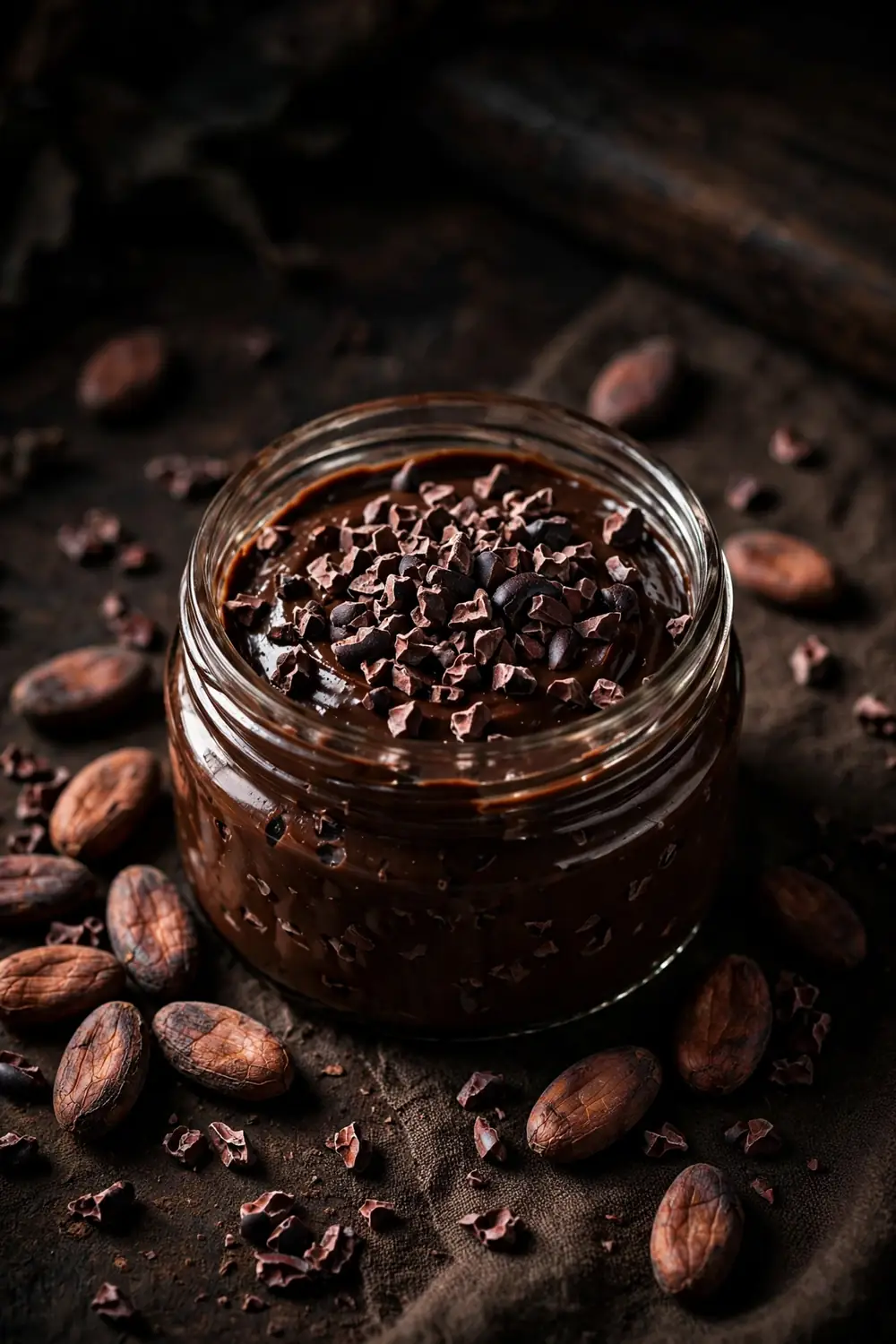 Homemade hazelnut butter