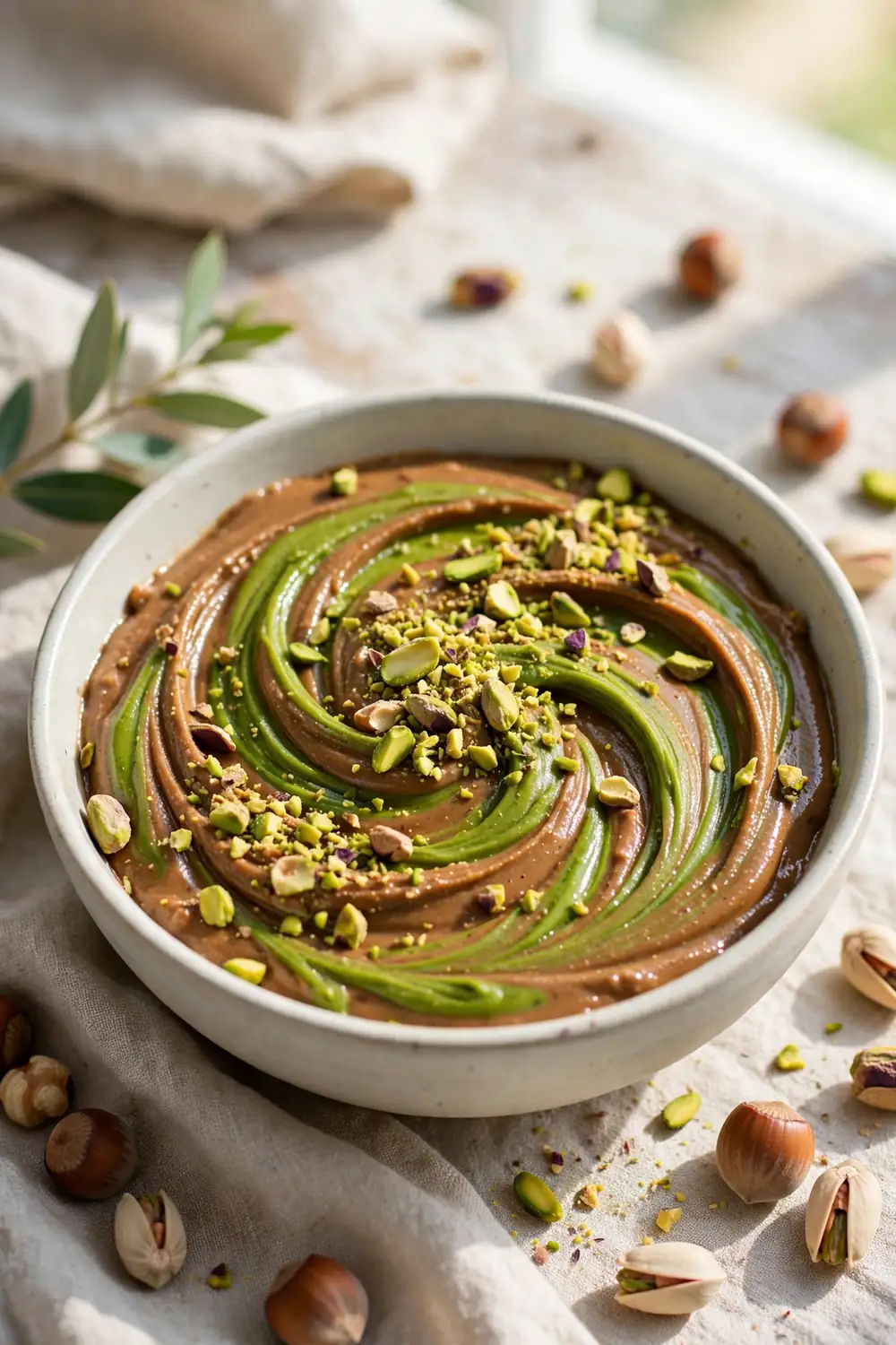 Homemade hazelnut butter