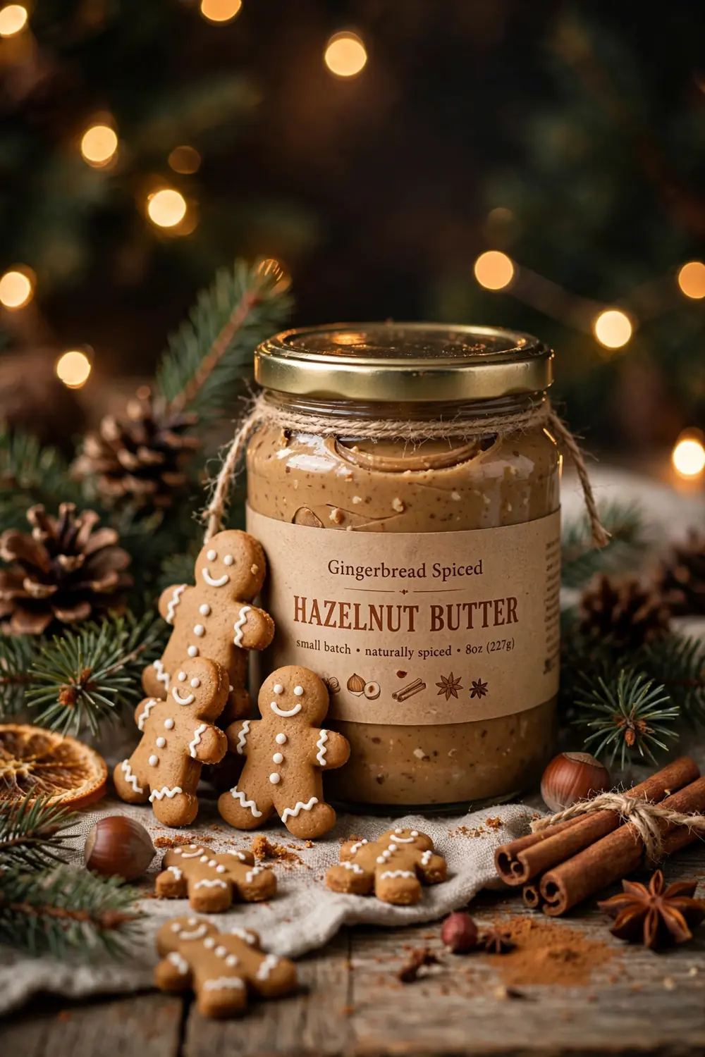 Homemade hazelnut butter