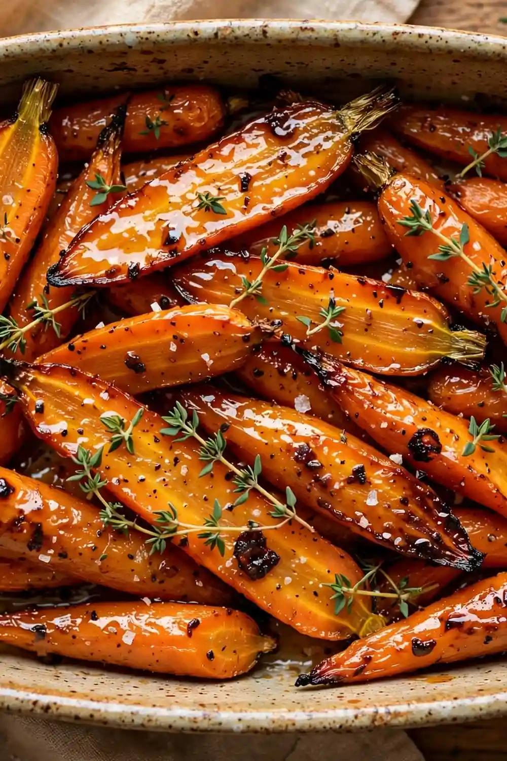 Honey maple roasted carrots 03