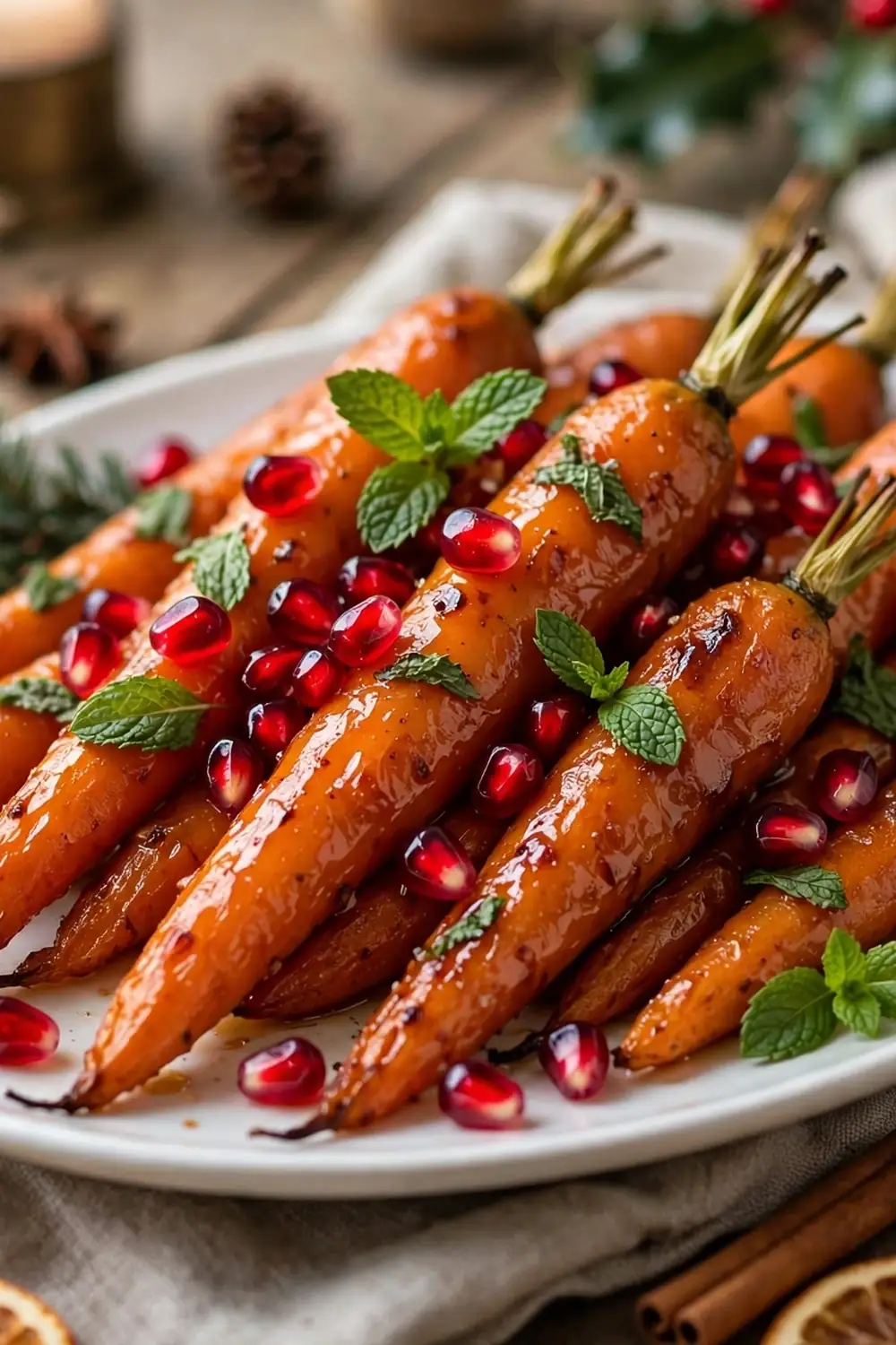 Honey maple roasted carrots 08