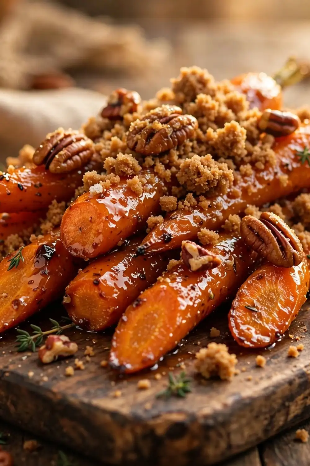 Honey maple roasted carrots 10