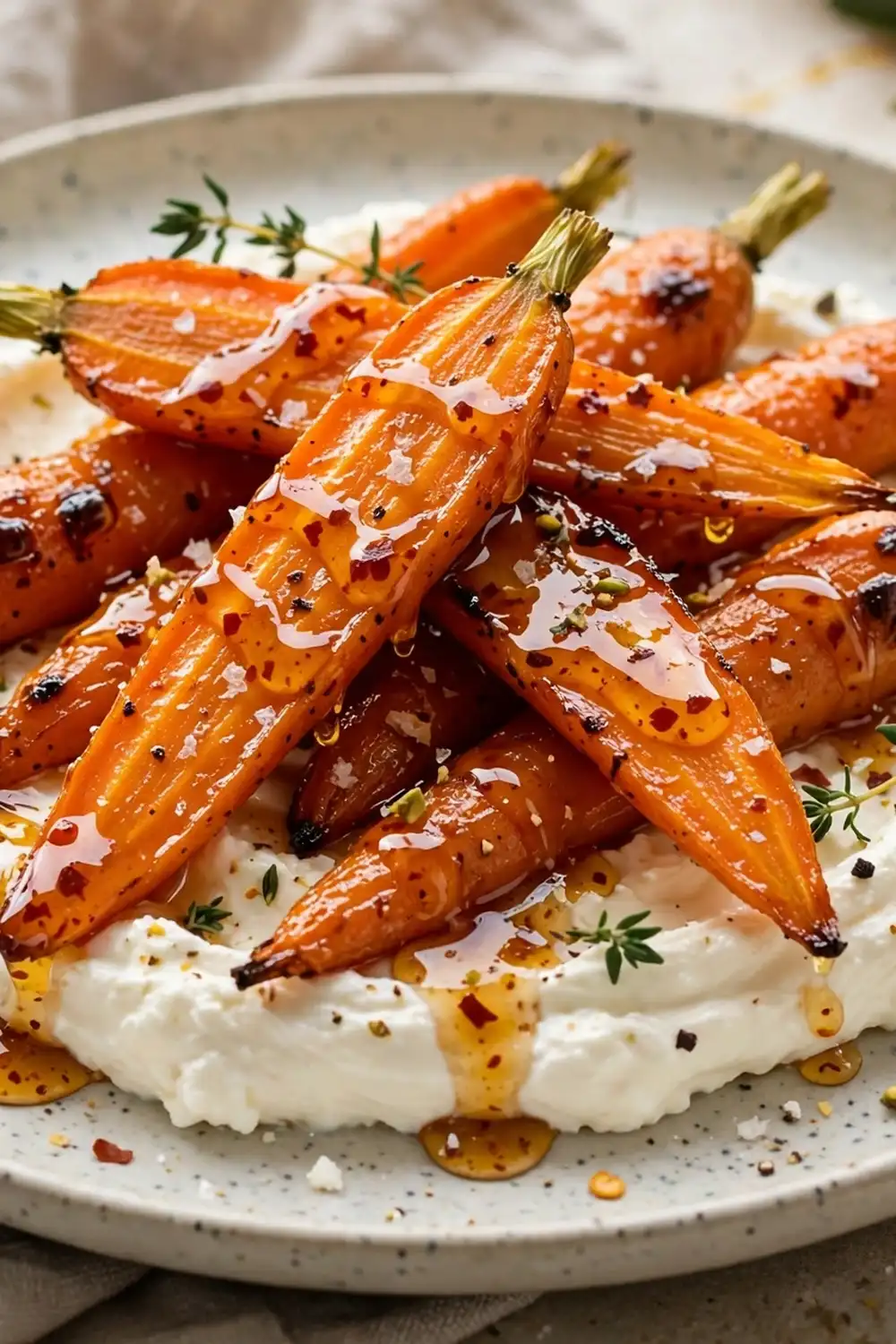 Honey maple roasted carrots 12