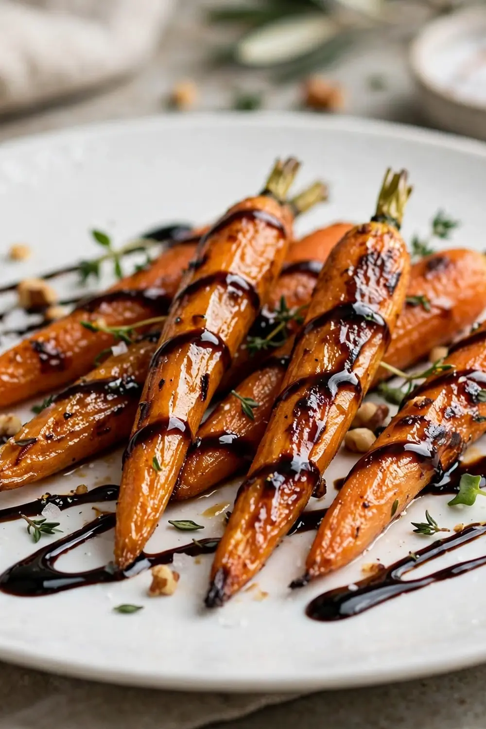 Honey maple roasted carrots 14