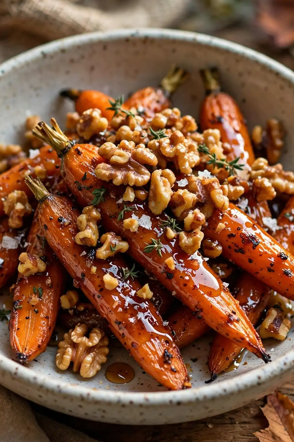 Honey maple roasted carrots 15